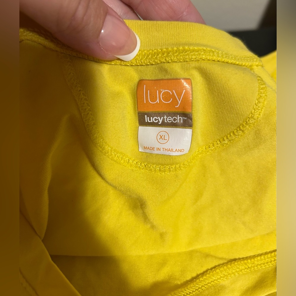 Lucy Vibrant Yellow Blouse- size xl - Picture 4 of 6
